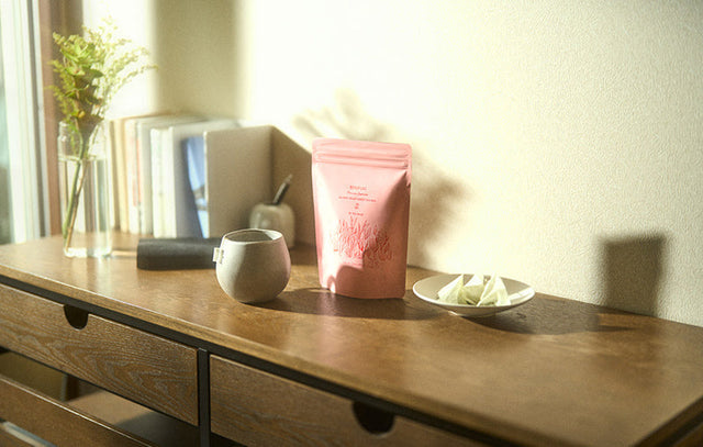 Introducing New Package for Benifūki Allergy Relief Japanese Green Tea Bag