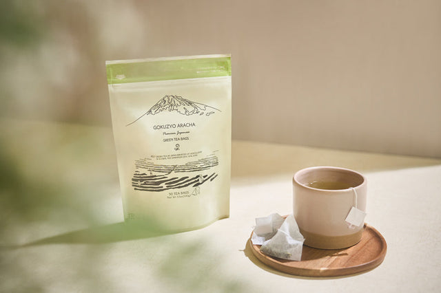 Introducing New Package for Gokuzyo Aracha Teabag