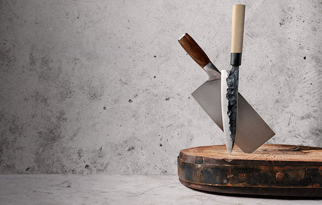 Japanese Single Bevel Knife vs Thai Cleaver