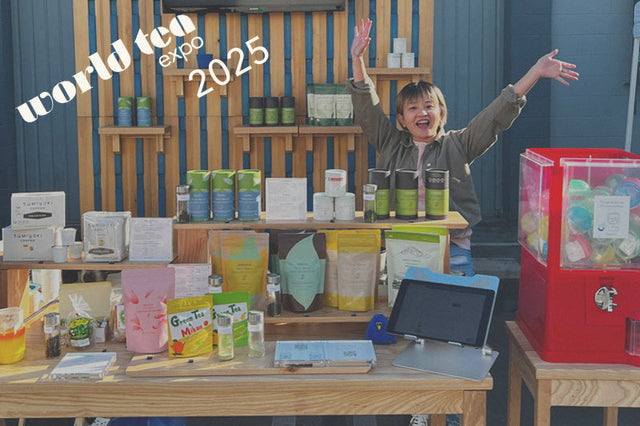 Japanese Green Tea Co. had a booth at the World Tea Expo 2025, Las Vegas