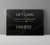 Japanese Green Tea Gift Card - $50