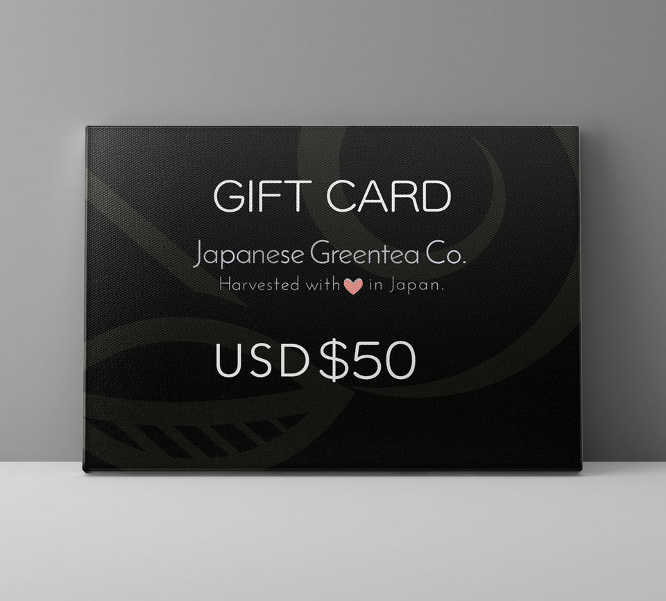 Japanese Green Tea Gift Card - $50