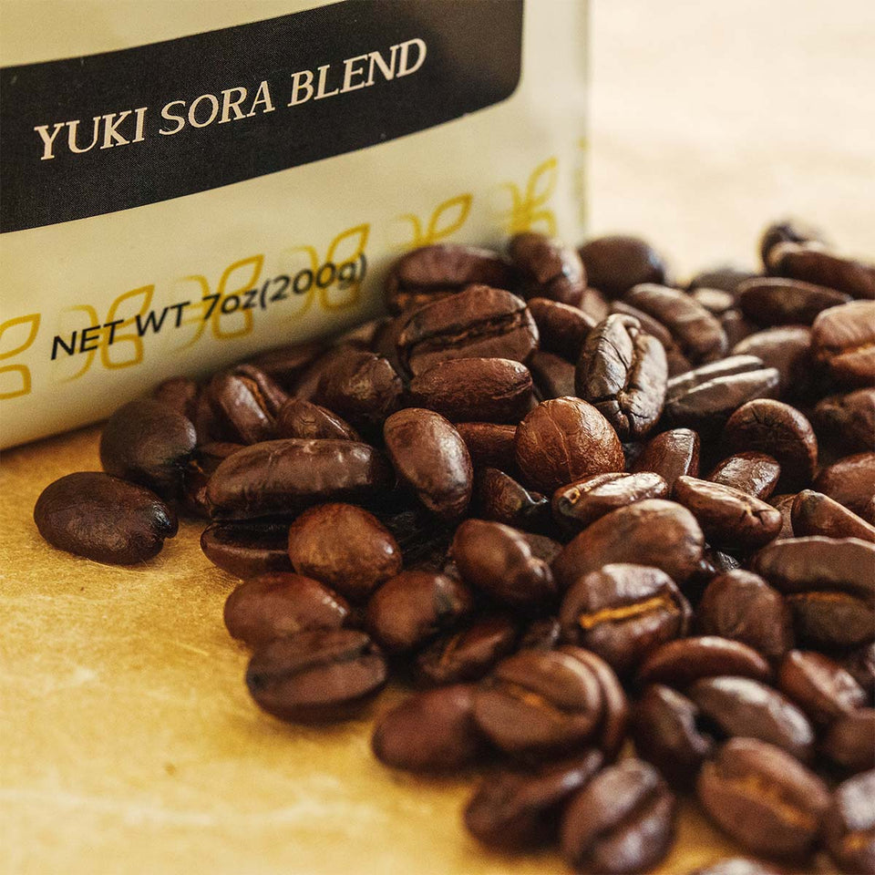 Yuki Sora Blend Coffee Beans (Colombia, Ecuador, Indonesia, Uganda)