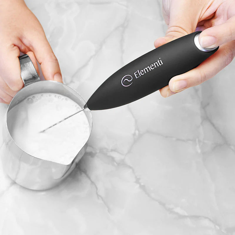 Elementi Electric Matcha Whisk - Handheld Milk Frother for Tea