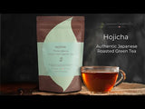Roasted Green Tea - Hojicha Japanese Premium - Close up