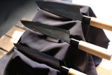 Bunka Knife - Japanese Sword Kitchen Artisanal Chef's Knife, Honyaki Carbon Steel by Mr. Ueta Sukesada