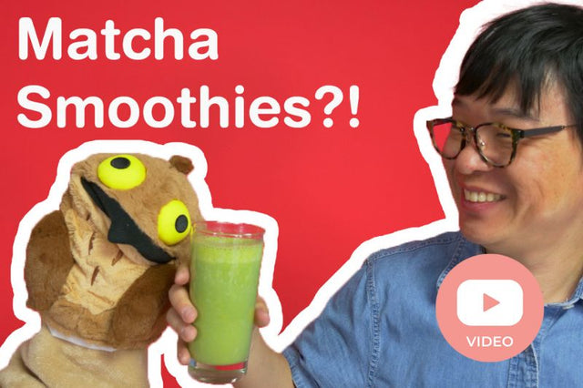 How to Make Matcha Smoothie - ChaCha's GreenTea Room Video