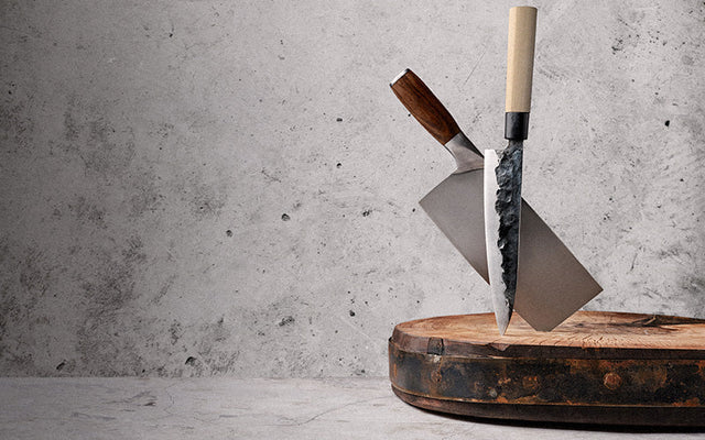 Japanese Single Bevel Knife vs Thai Cleaver
