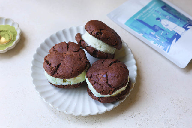 How to Make Peppermint Green Tea Ice Cream Sandwiches (Easy & Refreshing!)