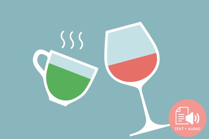 Tea vs Wine