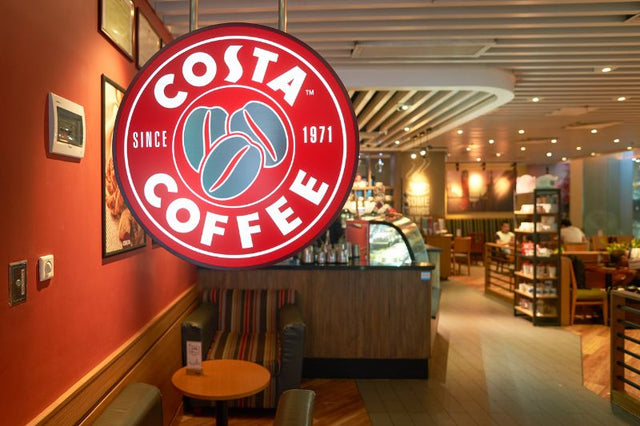 British Coffee chain Costa Coffee (the world’s second-largest coffee chain) opens its first outlet in Japan