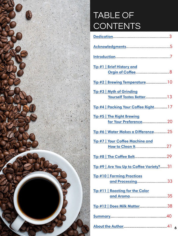 Book - Coffee Science - 12 Scientific Tips for Brewing Coffee to Taste Better