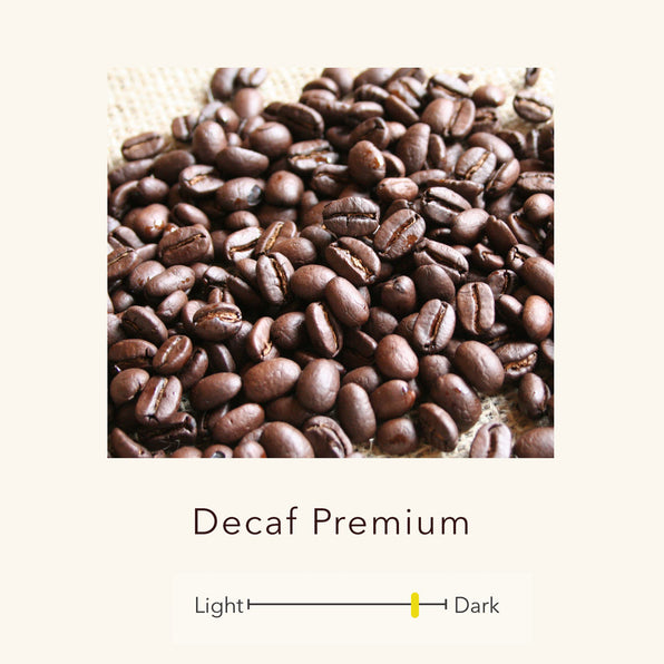 Decaffeinated - Premium Blend Coffee (Colombia, Brazil, Ethiopia)