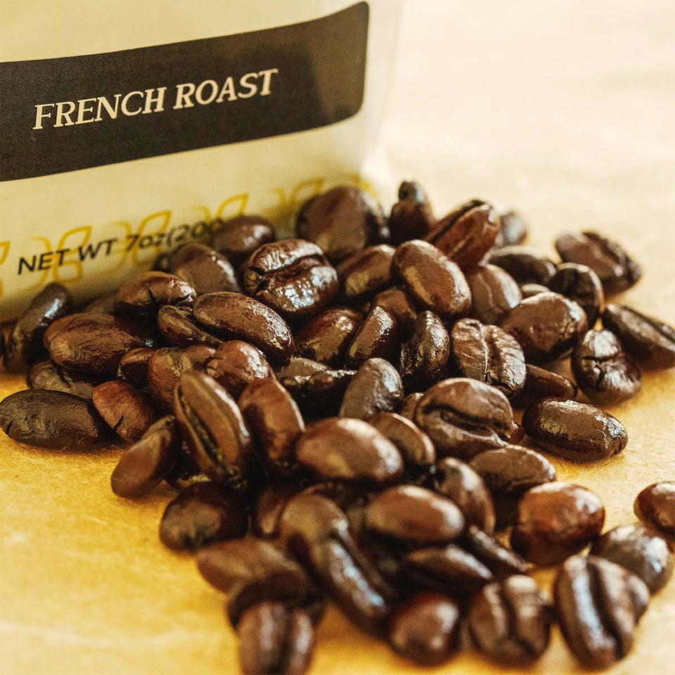 French Roast Blend Coffee Beans (Colombia, Brazil, Indonesia)