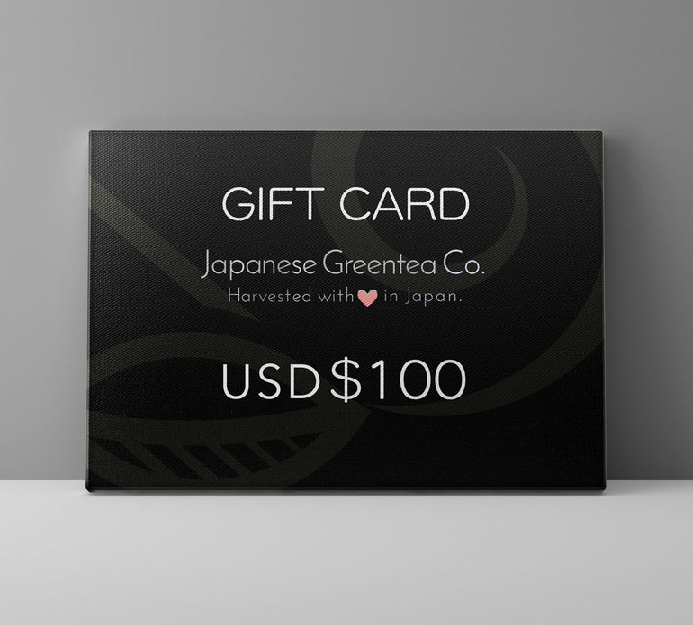 Japanese Green Tea Gift Card -  $100