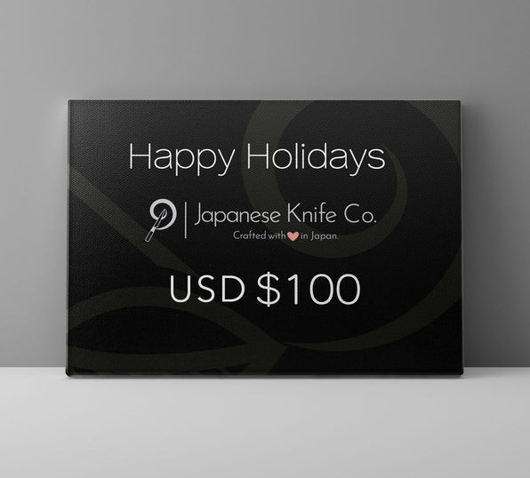 Japanese Knife Co. Gift Card - Holiday Version $100