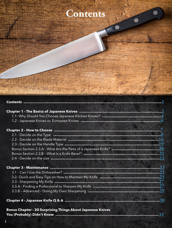 Book - Ultimate Guide to Choosing and Enjoying Japanese Knives