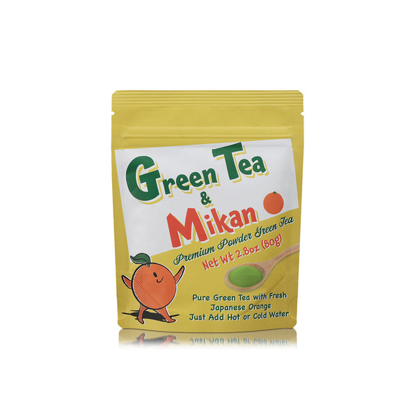 Green Tea with Japanese Orange (Mikan)