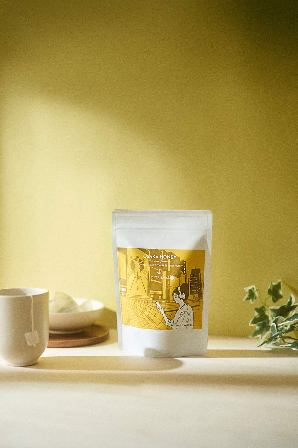 Osaka Honey - Japanese Black Tea Bags with Honey - Life Style