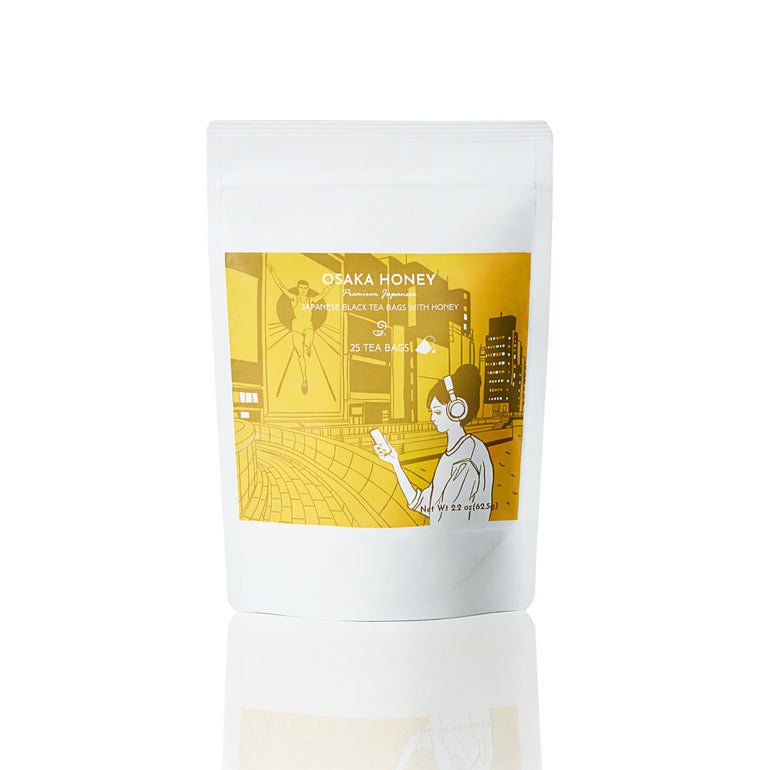Osaka Honey - Japanese Black Tea Bags with Honey