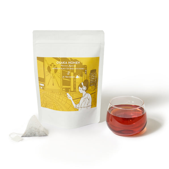 Osaka Honey - Japanese Black Tea Bags with Honey