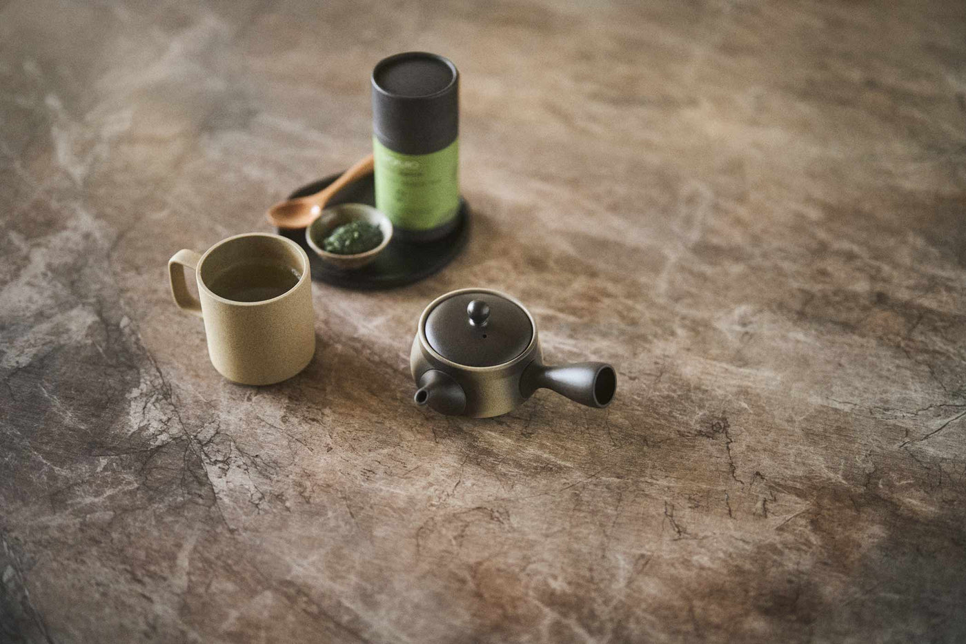 Tokonome Yaki - Kyusu - 330cc Teapot For Fukamushi Tea