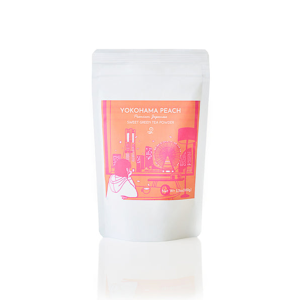 Yokohama Peach - Premium Japanese Sweet Green Tea Powder