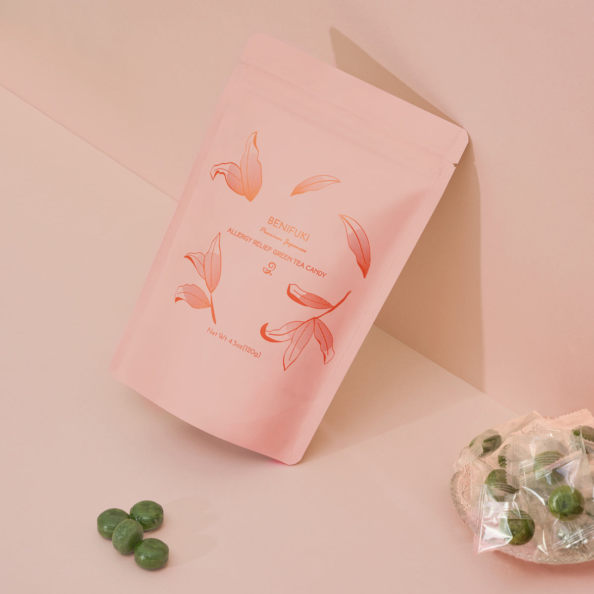 Benifuuki - Allergy Relief Japanese Green Tea Candy (30 Candies)