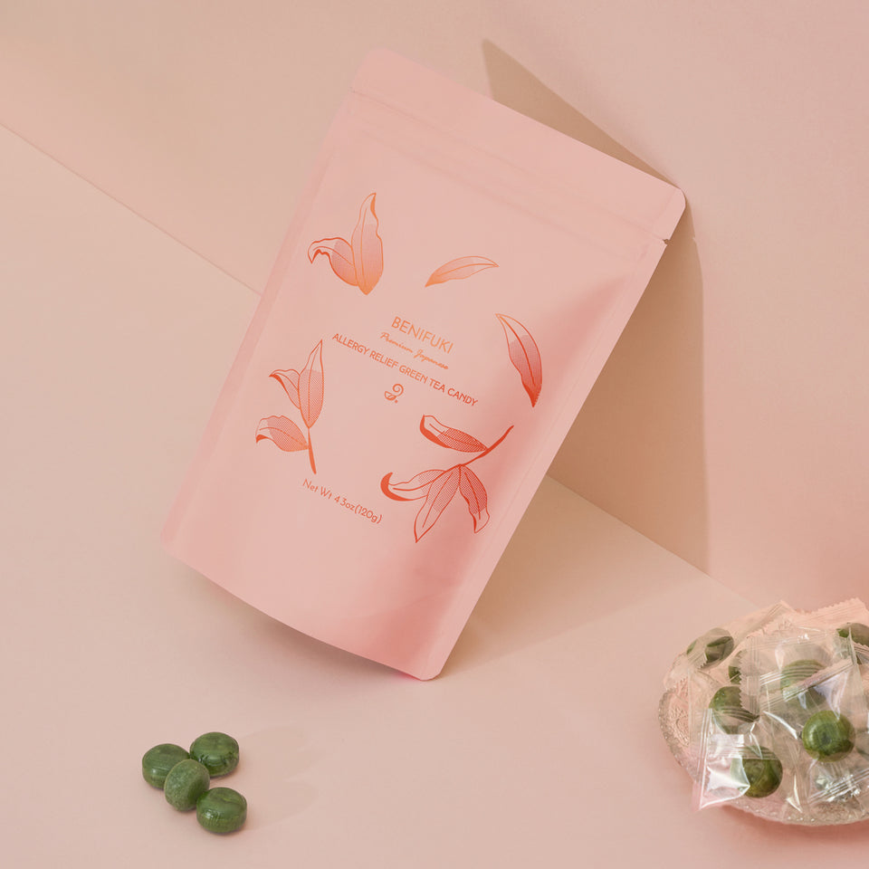 Benifuuki - Allergy Relief Japanese Green Tea Candy (30 Candies)