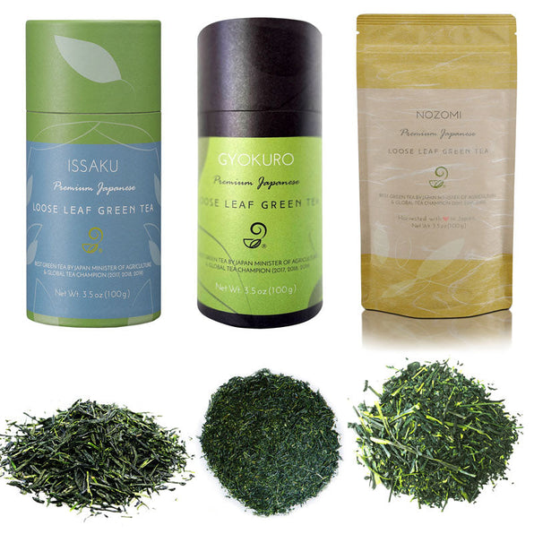 The Sencha Lover Gift Set - Premium Japanese Green Tea Set Package
