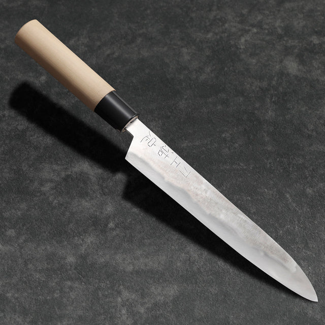 Bunka Knife - Japanese Sword Kitchen Artisanal Chef's Knife, Honyaki Carbon Steel by Mr. Ueta Sukesada