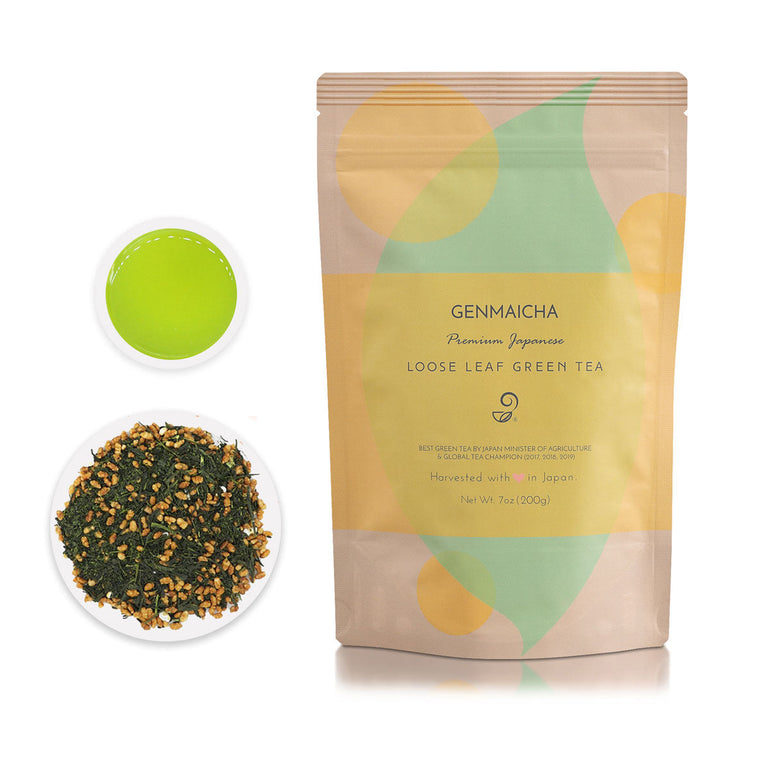 Genmai-cha - Premium Japanese Green Tea with Brown Rice