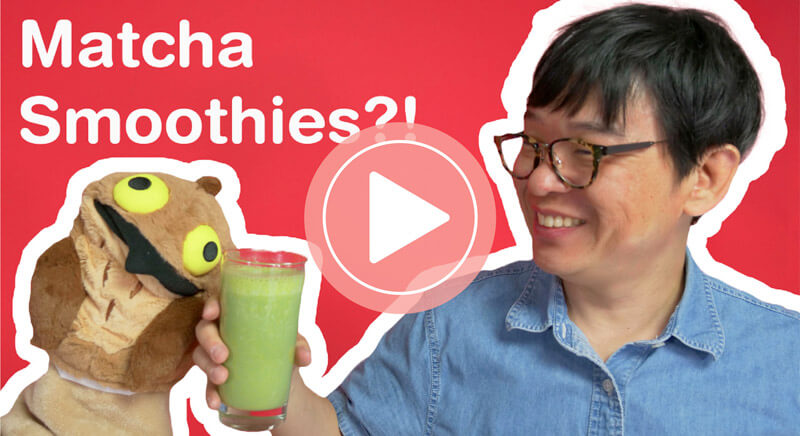 How to make Matcha Smoothie